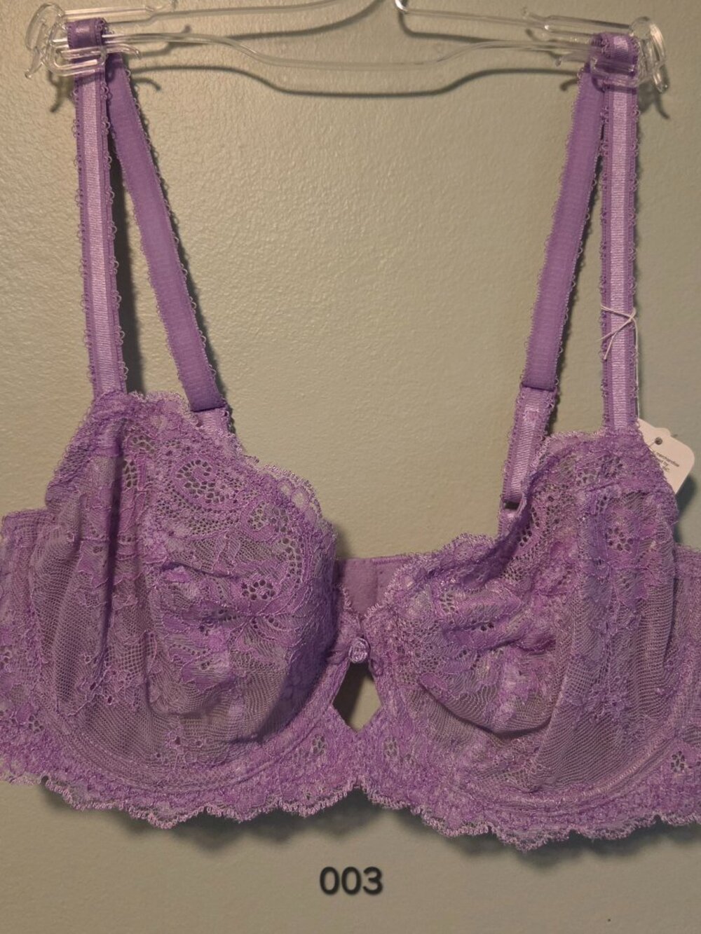 Wacoal Bra, Seduction Demi Underwire Lace, 32D